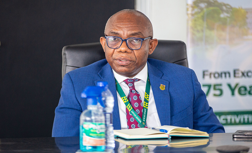 Vice-Chancellor, Professor Christian Agyare